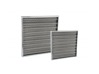 Pileli Metalik Panel Filtre